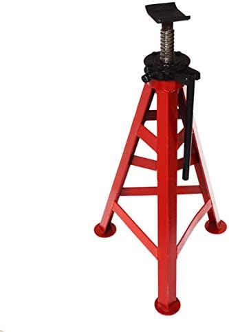HayWHNKN 10 T Yüksek-Tipi Ayarlanabilir Jack Standı Çelik Jack Standları Katlanır Taşınabilir Boru Standları ile Üç-Bacak Kolu