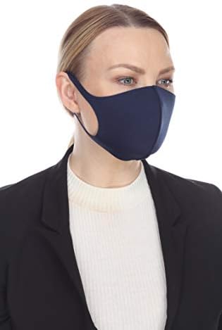 TERRA-SJ Giyim Modası Yüz Maskesi-Yüz Kapakları-Bez Yüz Maskesi Yıkanabilir-Tekrar Kullanılabilir Yüz Maskesi-Özel Gümüş İyon