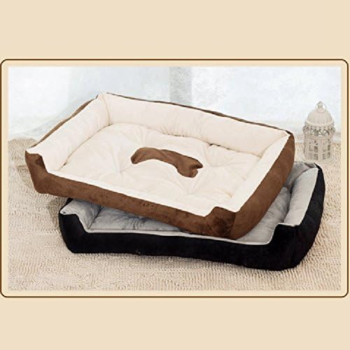 ChenCheng Pet mat-Pet Yuva Rahat Sıcak Yaz Büyük Orta Köpek Pet / köpek yatağı köpek matı / Köpek Malzemeleri / Siyah, Kahverengi