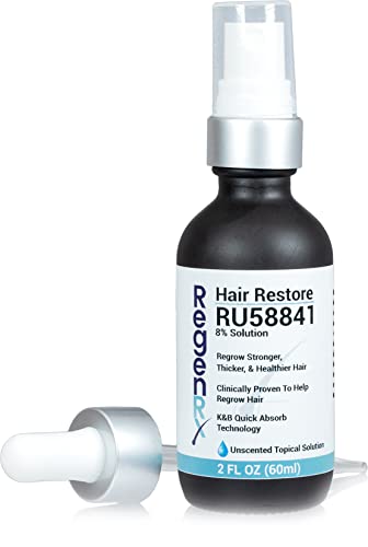 RegenRX RU58841 8 K&B Solüsyonu ile Genel Saç Büyümesi, 2 Fl Oz (1 Paket)