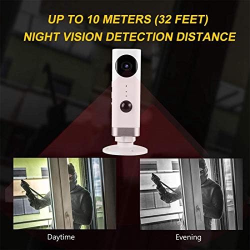 Şarj edilebilir Kamera, Hareket Algılama Gece Görüş Ses ve Video Senkronizasyonu Tel Ücretsiz 130 Geniş Açı WiFi Kamera, Ofis
