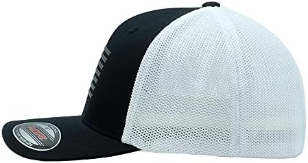 Gurur Amerikan Bayrağı Flexfit şapka Askeri Premium 3D Yama Beyzbol Şapkası İthal Mallar ile ABD'de El Yapımı