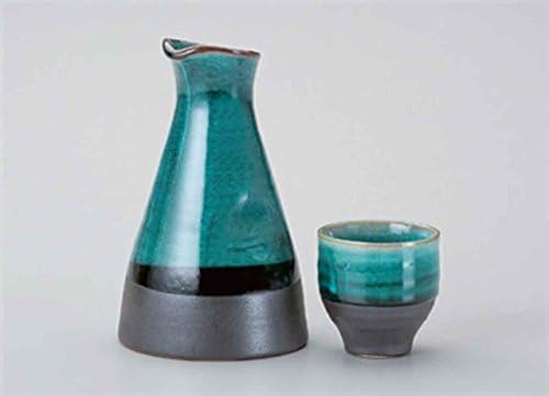 Japonya'da Üretilen Türk Mavisi 3.7 inç Sake Seti porselen
