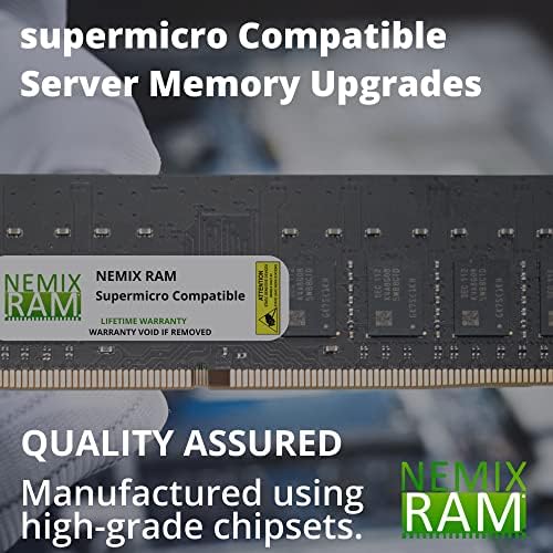 Supermicro Uyumlu MEM-DR480LB-EU26 8 GB DDR4-2666 PC4-21300 ECC UDIMM ECC Tamponsuz Bellek Yükseltme Modülü tarafından NEMİX