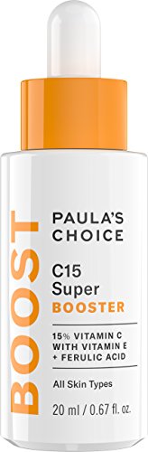 Paula'nın Seçimi BOOST C15 Süper Güçlendirici, E Vitamini ve Ferulik Asit ile %15 C Vitamini, Cilt Parlatıcı Serum, 0.67 Ons