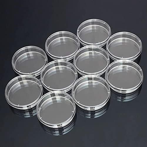 Kapaklı Guhao Plastik Petri Kapları, Okul Deney Projesi Laboratuvarı için Şeffaf Plastik Petri Kabı, Temalı Parti için Şeffaf