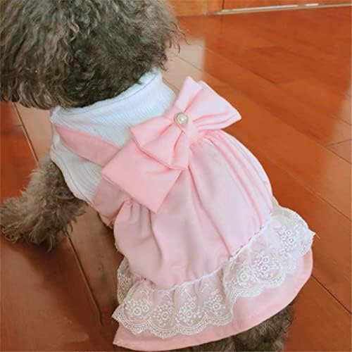 WSZJJ Kış Köpek Elbise Sevimli Kız Köpek Giysileri Köpek Kostümleri Chihuahua Yorkie Giyim Yorkshire Pomeranian Schnauzer Pet