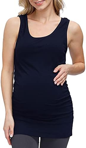 HOFISH kadın Kolsuz Hemşirelik Analık Tank Top Cami İçin Kolay Emzirme Tank Top Tee Gömlek Hamile Kıyafetleri