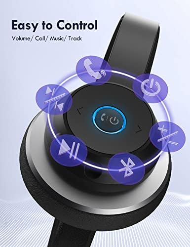 Kamyon Şoförü Bluetooth Kulaklıklar, CVC8.0 Gürültü Önleyici Mikrofonlu Ofis PC Kulaklıkları Cep Telefonu, Tablet, Çağrı Merkezi