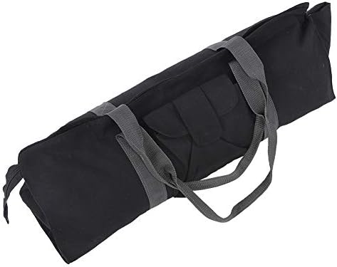 Dıoche Tuval Yoga Çantası, ayarlanabilir Tek Yoga omuzdan askili çanta, Tuval kanvas çanta, Siyah Havlu Depolama için Spor