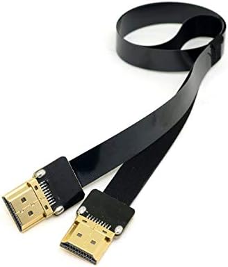 Konnektörler Chenyang 50 cm FPV HDMI Uyumlu Tip A Erkek HDMI Uyumlu Erkek HDTV FPC Düz Kablo Multicopter Hava Fotoğrafçılığı