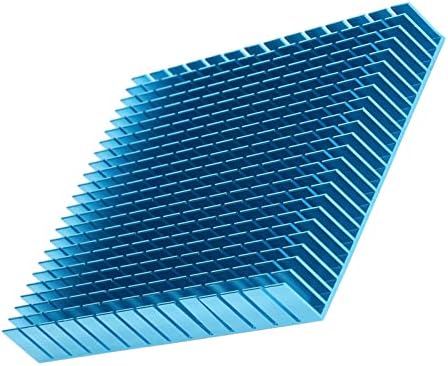Soğutma ısı emici, Kolay Kurulum Yüzey Oksitlenmiş CPU için PCB için Akıllı Tasarım Soğutucu Soğutucu (Mavi)