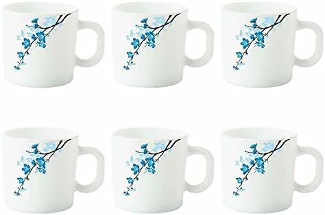 Saplı Kahve Kupa Seti, 6 Adet Mikrodalga Güvenli Fincan Kupa Setleri Yılbaşı hediyeleri Kahve kupa Bardak Kupa Bar aksesuarları