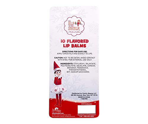 Raftaki Elf 10 Aromalı Dudak Balsamı Noel Çorabı Hediye Seti