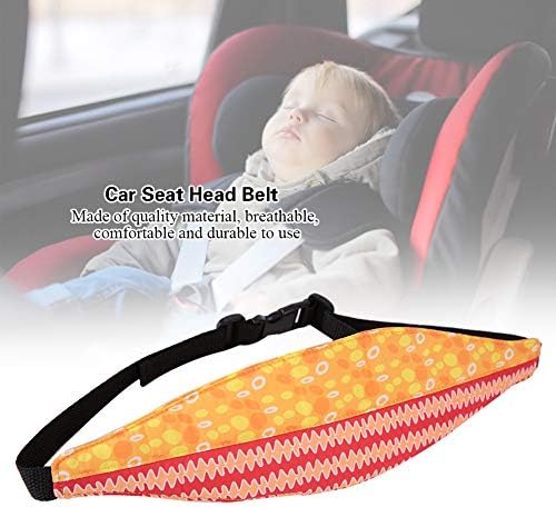 Araba Koltuğu Baş Desteği, Emniyet Araba Koltuğu Uyku Kemeri Kullanımı Kolay Dayanıklı Ayarlanabilir Araba Koltuğu Baş Kayışı