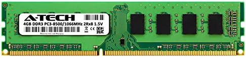Kingston KVR1066D3N7 A-Tech 4 GB RAM Değiştirme / 4G / DDR3 1066 MHz PC3-8500 2Rx8 1.5 V UDIMM Olmayan ECC 240-Pin DIMM Bellek