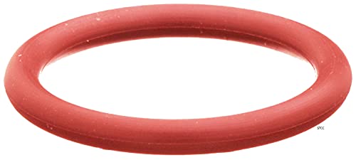 027 Silikon O-Ring 70A Shore Kırmızı, Sterling Seal (10'lu Paket)