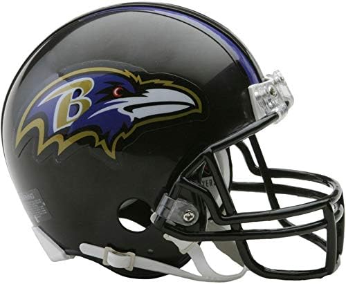 Riddell Baltimore Ravens VSR4 Mini Futbol Kaskı - NFL Mini Kaskları