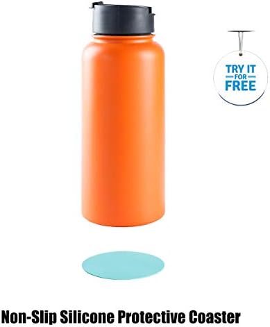 Greant [6-Pack] Yedek Payet ile Uyumlu Hidro Flask Geniş Ağız Şişe Saman Kapak ile Saman Fırça, BPA Ücretsiz