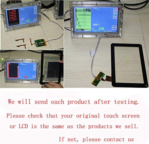 Siyah Renk EUTOPİNG R ıçin Yeni 7 inç 7 KOCASO M752 M750B Tablet ıçin Dokunmatik Ekran Digitizer Değiştirme