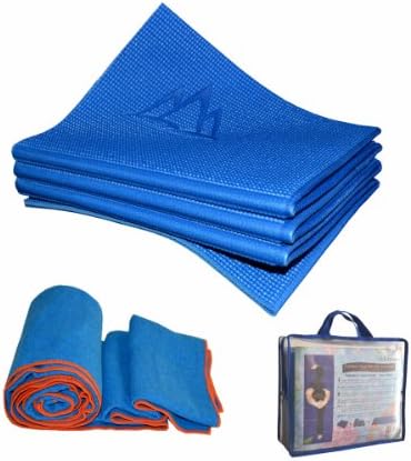 Khataland Yoga Seti-YoFoMat (Patentli Katlanır Yoga Matı) + Eşitlik Premium Yoga Havlusu + Seyahat Çantası