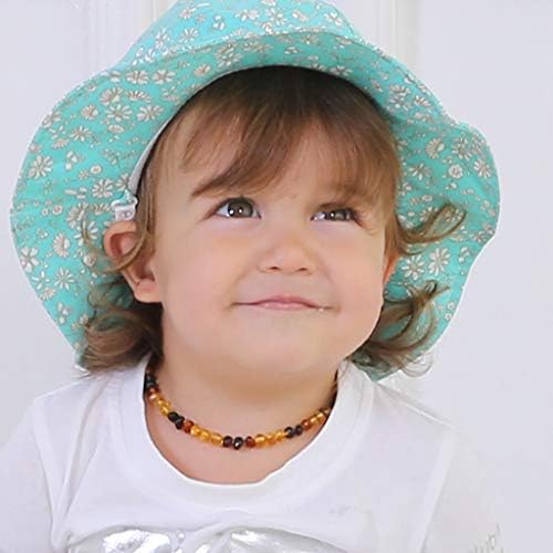 Amı & Lı tots Unisex Çocuk Ayarlanabilir Geniş Ağız Güneş Koruma Şapka UPF 50 Sunhat için Bebek Kız Erkek Bebek Çocuk Yürüyor