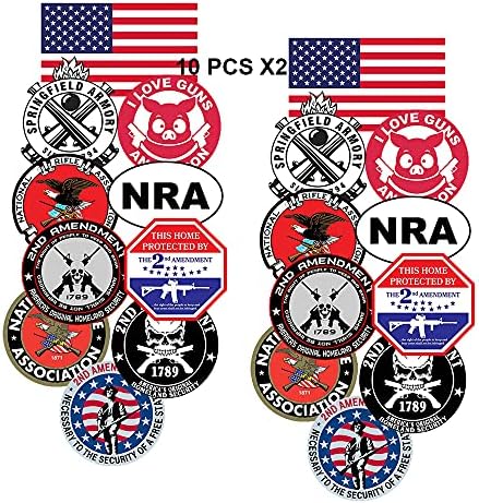 Ulusal Tüfek Derneği Amerika için GTOTd Çıkartmaları (10X2Pcs Büyük Boy). 3.5-4.0 hediyeler silah etiket mal silah parti malzemeleri