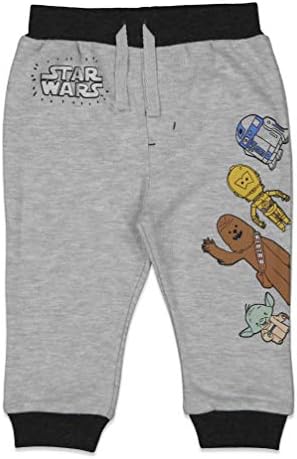 STAR WARS Chewbacca Yoda C-3PO R2-D2 Bebek Erkek 2 Paket koşucu pantolonu