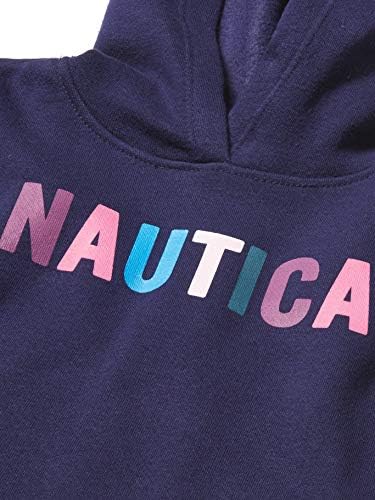 Nautica Kız Çocuk Uzun Kollu Polar Kapüşonlu Sweatshirt
