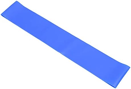 Fitness elastik bant, küçük ve hafif Uzun servis ömrü İyi esneklik Yumuşak egzersiz direnç bandı Yoga Pilates Squat için (Mavi