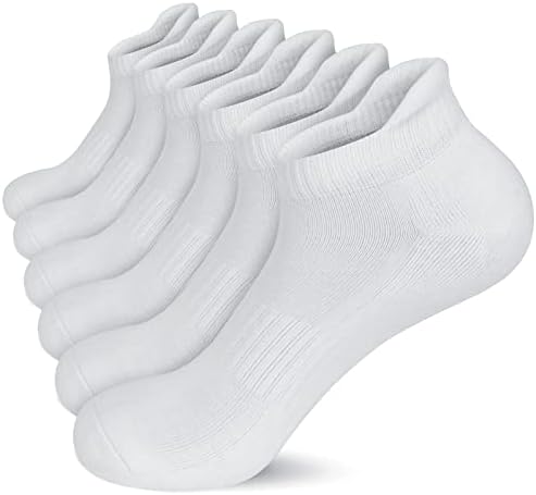 Airacker Ayak Bileği Atletik Koşu Çorap Yastıklı Spor Düşük Kesim Tab Çorap Erkekler & Kadınlar için
