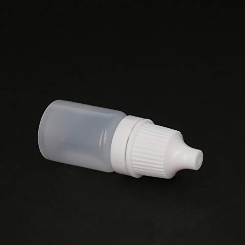 Bettomshin 15 Adet 5 ml PE Plastik Sıkılabilir Göz Sıvı Damlalık Şişeleri Küçük Ağız Damla Şişeleri Boş Sıkılabilir Sıvı Damlalık